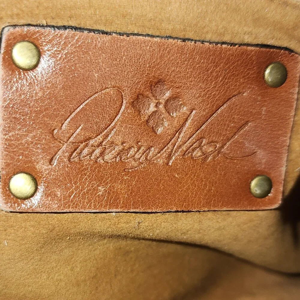 Patricia Nash Tan Croc-Embossed Satchel - Picture 10 of 10